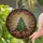 Holiday Enthusiasts' Vibrant Tiffany Style Stained Glass Christmas Tree Geometric Mosaic Stained Glass Suncatcher - 2