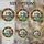 Sewing Enthusiasts' Intricate Jewel Tone Tiffany Glass Vintage Sewing Machine Mosaic, Red Rose & Sunflower Border Stained Glass Suncatcher - RZllyUUWkt