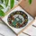 Sewing Enthusiasts' Intricate Jewel Tone Tiffany Glass Vintage Sewing Machine Mosaic, Red Rose & Sunflower Border Stained Glass Suncatcher - jvEjeEQ9B6