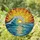 Ocean Lovers' Intricate Stained Glass Ocean Wave Golden Hour Mosaic with Jewel Tones & Bold Lead Lines Stained Glass Suncatcher - CZsWs1XoED