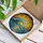 Ocean Lovers' Intricate Stained Glass Ocean Wave Golden Hour Mosaic with Jewel Tones & Bold Lead Lines Stained Glass Suncatcher - jpinDcdOU6