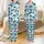 Youthful Blue Monster Truck Action Print: Yellow Flames, Mud Splatters & Star Design Satin Pajamas Set - 1