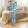 Youthful Blue Monster Truck Action Print: Yellow Flames, Mud Splatters & Star Design Satin Pajamas Set - 2