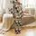 Children's Realistic Photo Kitten Collage Pattern Fleece Pajamas Set Satin Pajamas Set - 3