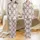 Bridesmaid & Family Matching Pajamas: Cream Rose Blue Tan Plaid Sleep Set Satin Pajamas Set - 1