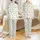 Dinosaur Print Cotton Long Sleeve Pajamas Set - 1