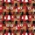 Family Personalized Buffalo Plaid Reindeer Lights Cotton Blend Pajamas Satin Pajamas Set - 4