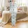 Sewing Enthusiast's Dream: Teal Machine, Thimble & Scissors Seamless Illustrative Design Satin Pajamas Set - 2