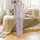 Women's & Family Whimsical Champagne, Macaron, Strawberry, Gift & Balloon Pajamas Set Satin Pajamas Set - 2
