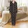 Bridesmaid Custom Champagne Flute Rose Graphic Satin Long Sleeve Pajamas Satin Pajamas Set - 2