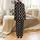 Bridesmaid Custom Champagne Flute Rose Graphic Satin Long Sleeve Pajamas Satin Pajamas Set - 3