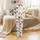 Women's Valentine Coquette Watercolor Farm Fowl Pajamas: Rooster, Hen & Wildflower Print Satin Pajamas Set - 2