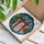 Christmas Enthusiasts' Vibrant Tiffany Style Stained Glass Gift Box & Tree Mosaic Pattern Stained Glass Suncatcher - 3