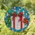 Christmas Enthusiasts' Vibrant Tiffany Style Stained Glass Gift Box & Tree Mosaic Pattern Stained Glass Suncatcher - 1