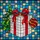 Christmas Enthusiasts' Vibrant Tiffany Style Stained Glass Gift Box & Tree Mosaic Pattern Stained Glass Suncatcher - 5