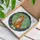 Cat Lovers' Intricate Tiffany Stained Glass Orange Tabby Cat, Jewel Tone Floral & Green Mosaic Stained Glass Suncatcher - 3