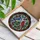 Nature Lovers' Tiffany Stained Glass Blue Jay Cardinal Winter Berry Mosaic Stained Glass Suncatcher - 5vWceY_kIw