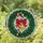 Holiday Enthusiasts' Intricate Jewel Tone Tiffany Stained Glass Candy Cane Holly Wreath Design Stained Glass Suncatcher - 1