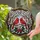Nature Lovers' Vibrant Red Cardinal Tiffany Style Stained Glass Winter Berry Mosaic Stained Glass Suncatcher - 2
