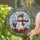 Holiday Decor Lovers' Stained Glass Snowman, Holly, Poinsettia, Plaid Scarf, Tiffany Jewel Tones Stained Glass Suncatcher - pYoxetJosE