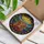 Art & Nature Lovers' Majestic Highland Cow Tiffany Stained Glass Sunburst Starry Night Jewel Tones Stained Glass Suncatcher - n2vYEmRTah