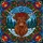 Festive Animal Art Lovers' Vibrant Tiffany Stained Glass Highland Cow Christmas Wreath Motif Stained Glass Suncatcher - 5