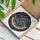Music Enthusiasts' Vibrant Jewel Tone Stained Glass Treble Clef Kaleidoscope Mosaic Stained Glass Suncatcher - D7UZGMJ3Fe