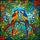 Nature Lovers' Vibrant Red Blue Yellow Tiffany Stained Glass Parrots Tropical Foliage Mosaic Stained Glass Suncatcher - 5