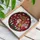 Christmas Enthusiasts' Tiffany Style Stained Glass Jolly Santa Mitten, Red Jewel Tones, Holly, Golden Script Stained Glass Suncatcher - O8Ozb_Qoi8