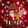 Christmas Enthusiasts' Tiffany Style Stained Glass Jolly Santa Mitten, Red Jewel Tones, Holly, Golden Script Stained Glass Suncatcher - 5