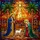 Faithful Art Lovers' Jewel Tone Stained Glass Joseph Mary Lamb Radiant Star Desert Mosaic Stained Glass Suncatcher - 5