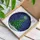 Christmas Lover's Intricate Stained Glass Christmas Tree Jewel Tones Winter Night Sky Mosaic Stained Glass Suncatcher - 3