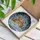 Cat Lovers' Jewel Tone Stained Glass Christmas Kittens Golden Bauble Winter Mosaic Art Stained Glass Suncatcher - 3