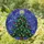 Holiday Art Lovers' Glowing Tiffany Stained Glass Christmas Tree with Jewel Red Blue Purple Ornaments & Starry Snowflakes Stained Glass Suncatcher - UeBj8y3a53
