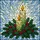 Holiday Enthusiasts' Tiffany Stained Glass Glowing Candles Holly Berries Emerald Ruby Gold Mosaic Stained Glass Suncatcher - 5