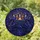 Fantasy Art Lovers' Mystical Stained Glass Witches Jewel Tone Blue Orange Purple Gold Mosaic Stained Glass Suncatcher - ss9-2j-o_2