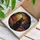 Cat Lovers' Tiffany Stained Glass Black Cat Autumn Forest Moon Artwork with Teal Orange Red Jewel Tones Stained Glass Suncatcher - 3
