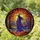 Fantasy Art Lovers' Intricate Stained Glass Witch Art Fiery Sunset Landscape Mosaic Glowing Lantern Stained Glass Suncatcher - 1
