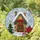 Holiday Season Enthusiasts' Intricate Tiffany Style Stained Glass Christmas Cottage Winter Wonderland Mosaic Stained Glass Suncatcher - Cq6McRVdSt
