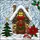 Holiday Season Enthusiasts' Intricate Tiffany Style Stained Glass Christmas Cottage Winter Wonderland Mosaic Stained Glass Suncatcher - 5