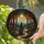 Fantasy Art Enthusiasts' Intricate Stained Glass Witch Mystical Forest Jewel Tone Edge-to-Edge Stained Glass Suncatcher - 2