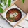Autumn Enthusiasts' Tiffany Stained Glass Ghost Potted Plant Orange Pumpkin Foliage Stained Glass Suncatcher - 3