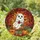 Autumn Enthusiasts' Tiffany Stained Glass Ghost Potted Plant Orange Pumpkin Foliage Stained Glass Suncatcher - 1