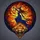 Witchy Decor Lovers' Vibrant Stained Glass Witch, Skulls, Jack-O'-Lantern & Autumnal Sky Mosaic Stained Glass Suncatcher - 5