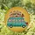 Family Christmas Lovers' Glowing Teal Stained Glass Vintage Car Holiday Kids & Gifts Mosaic Stained Glass Suncatcher - 1