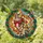 Cat Lovers' Intricate Tiffany Stained Glass Calico Cat, Red Bow, Festive Holly, Jewel Tone Mosaic Stained Glass Suncatcher - TGU72vf4h9