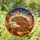Nature Lovers' Tiffany Style Stained Glass Hedgehog Autumn Leaves Pinecones Jewel Tone Mosaic Pattern Stained Glass Suncatcher - 1