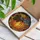 Autumn Enthusiasts' Stained Glass Tiffany Style Pumpkin Mosaic Forest Vibrant Orange Amber Blue Stained Glass Suncatcher - 3