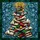 Literary Enthusiasts' Edge-to-Edge Stained Glass Book Tree Emerald Ruby Aqua Winter Wonderland Stained Glass Suncatcher - 5