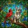 Pet Lovers' Tiffany Stained Glass Ruby Cardinal French Bulldog Intricate Nature Mosaic Jewel Tones Stained Glass Suncatcher - 5